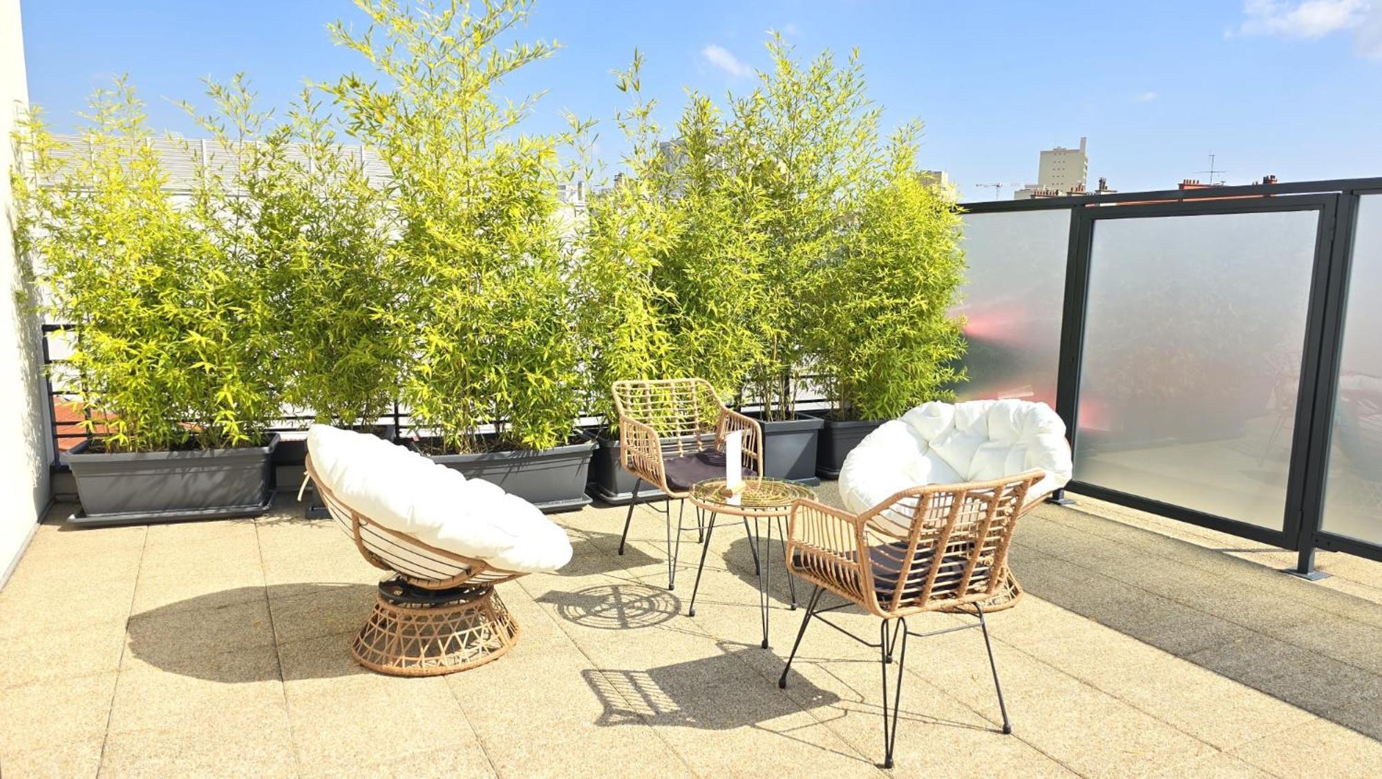 Residence Du Parc Vanves - Rooftop & Climatisation Extérieur photo